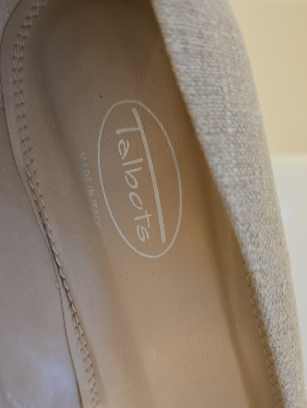Talbots Linen Pumps - Picture 2 of 5